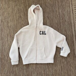 PINK Victoria's Secret Cream Teddy Jacket